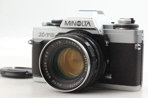 【Ecc+5】 Minolta X-70 reflex 35 mm con obiettivo AUTO ROKKOR-PF 55 mm F1.8 dal Giappone #A283 - Foto 1 di 15