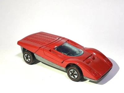 “CUSTOM MADE”  Hot Wheels 1970  Redline Ferrari 512S Hong KONG - “FERRARI RED” - Image 1 of 4