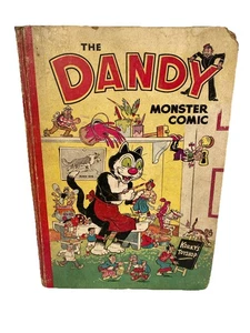 The Dandy Monster Comic book 1952 D.C. Thompson & Co Ltd Vintage No Inscriptions - Bild 1 von 24