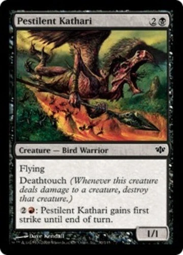 Pestilent Kathari - Conflux #50/145 MTG Magic The Gathering - Image 1 of 1