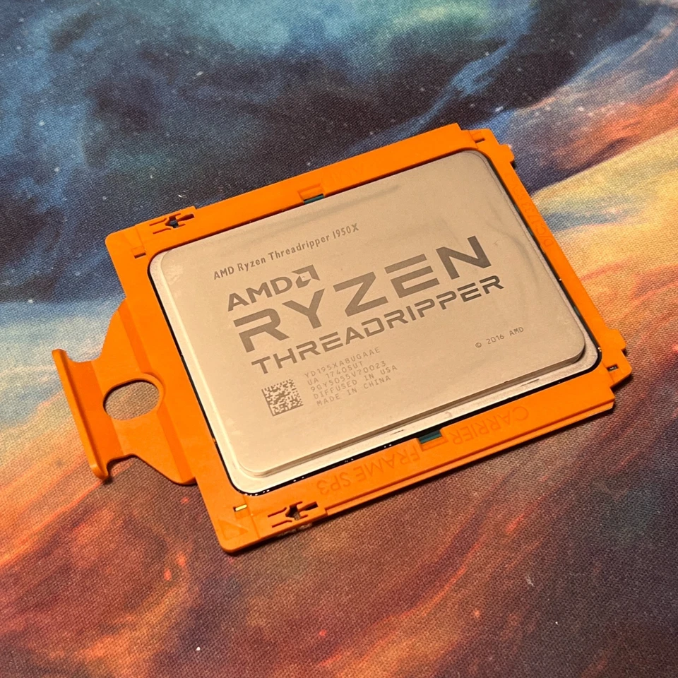 AMD Ryzen Threadripper 1950x 3.40GHz 16 Core 32 Thread CPU! X399 Socket TR4 - Image 1 of 4