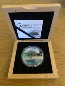 2015 COOK ISLANDS $10 NANO LIFE, NANO CHIP EVOLUTION 50G SILVER PROOF COIN 27555 - Picture 1 of 9