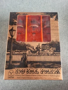 Vintage Set Of ROYAL PARK 6 Sherry/Port Glasses - Picture 1 of 6