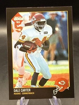 1992 Collector's Edge - Dale Carter #213 (RC) - Image 1 of 2