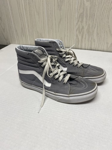 Scarpe alte VANS Skate Sk8 Hi grigio donna 10 5 uomo 9
