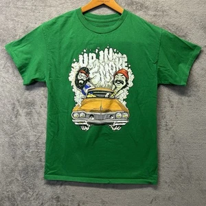 Camiseta Cheech and Chong Vintage Up in Smoke Para Hombre Verde Mediana Coche Fumar Regalo - Imagen 1 de 8