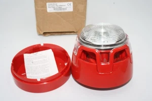 KAC-Sounder VAD Beacon Red Base with Red Flash-CWSS-RR-S5-FREE UK MAINLAND POST - Picture 1 of 7
