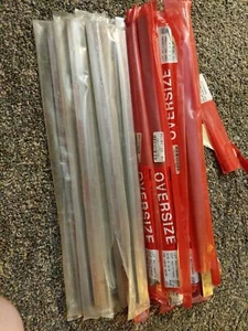 20x Starrett 495 Msc 86104148 3/8 3/4 18 Inches Oil Hardened Flat Stock - Picture 1 of 7