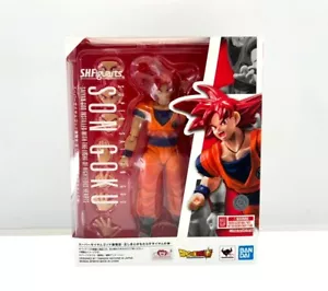 Bandai S.H.Figuarts Super Saiyan God Son Goku God Of Virtue SHF Figure - Picture 1 of 7