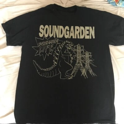 Retro Soundgarden Godzilla Graphic T Shirt, rock band shirt TE1795 - Image 1 of 2