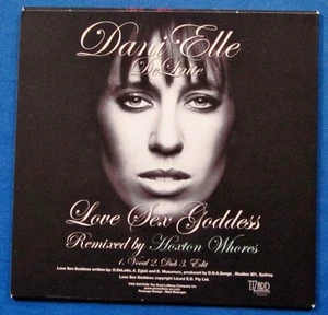 DaniElle DeLaite Love Sex Goddess CD Promo 3 Mixes Hoxton Whores Vocal Dub Edit - Picture 1 of 3