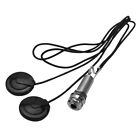 2X(21-INCHES Wire Length 1/4 Inch Output Jack 2 In 1 Piezo Pickup Disc Transduce