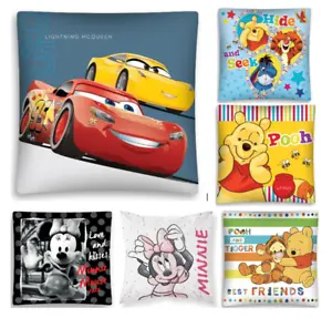Disney Cars Princess Pooh Minnie Mickey Star Wars various cushion covers 40x40cm - Picture 1 of 18