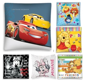Disney Autos Prinzessin Puuh Minnie Mickey Star Wars verschiedene Kissenbezüge 40x40cm - Bild 1 von 18