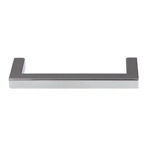 Tirador de barra de gabinete cuadrado moderno Pride 3 3/4" (96 mm) Ctr cromo pulido P87226-PC - Imagen 1 de 3