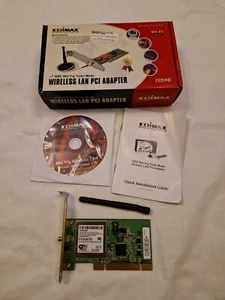 Scheda PCI LAN wireless Edimax EW-7128G 54 Mbps - Foto 1 di 14