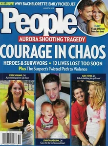 People Magazine Aurora Tragedy Bachelorette Sigourney Weaver Marcus Samuelsson - Picture 1 of 12