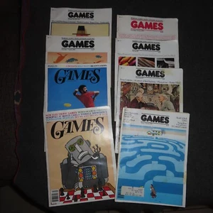 8 Games Magazines Puzzles head scratchers quizzes cards cutouts 1978-79 Superb - Picture 1 of 9
