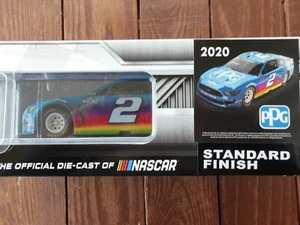 NASCAR Brad Keselowski Autographed PPG Ford Mustang 1 of 144 W/ C.O.A. - Picture 1 of 5