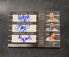 2010-11 Panini Elite Black Box Triple Auto 19/25 David Robinson 1987 Draft Class