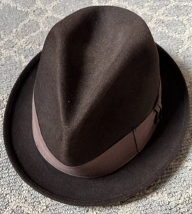 Stetson Herren braun 7 5/8 Royal Stetson Fedora Hut - Bild 1 von 9