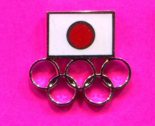 1960s JAPAN NOC PIN VERY RARE PIN NATIONAL OLYMPIC COMMITTEE PIN - Image 1 of 1