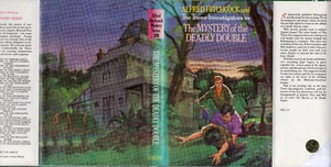 THREE INVESTIGATORS #28 THE MYSTERY OF THE DEADLY DOUBLE - UK w/DJ RARE - Imagen 1 de 5