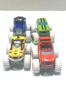 Blaze And The Monster Machines 2014 Polar Pals Frantoio Blaze Strisce Sottaceto 4 - Foto 1 di 7