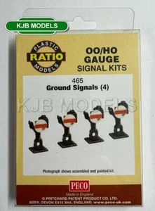 NUEVO EN CAJA relación calibre 465 señales de tierra (4 por paquete) - kit de plástico - Imagen 1 de 2