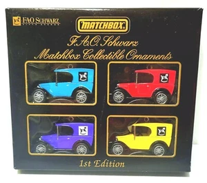 1995 F.A.O. Schwarz Matchbox Collectible Ornaments Limited Edition Free Shipping - Picture 1 of 4