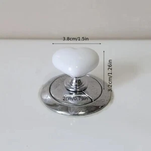 Heart-Shaped Toilet Press - Picture 1 of 1