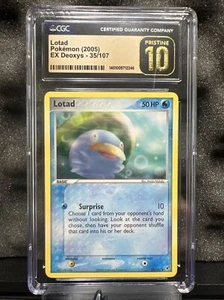 2005 EX DEOXYS LOTAD 35/107 UNCOMMON #35 Cgc Pristine 10 Pop 12 - Picture 1 of 2