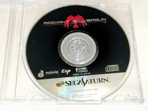 Radiant Silvergun Silver Sega Saturn SS Treasure Shooter Juego Japón SOLO DISCO - Imagen 1 de 3