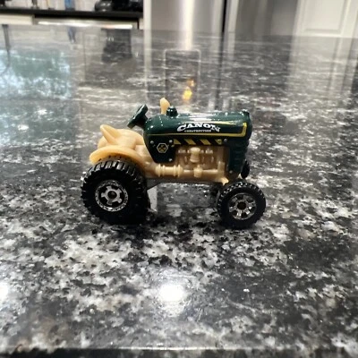 Matchbox Micro Metal Diecast Cannon Tractor MB834, 2011, Green/Tan. - Image 1 of 4