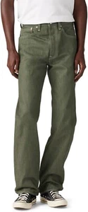 Levi’s 501 Original Shrink-To-Fit Men's Jeans in Green Rigid 00501-3670 - Picture 1 of 2