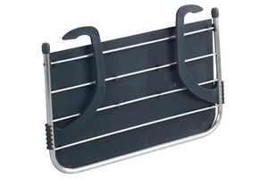 MAXIMEX 2in1 Wäsche Trockner Ablagen Balkon Klappbar verstellbar Hängen Ständer - Bild 1 von 10