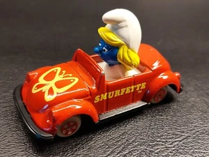 Coche Pitufo Diecast Pitufos ERTL 1982 de colección - Imagen 1 de 4