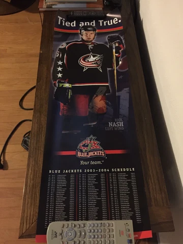 2015-2016 Columbus Blue Jackets TEAM Poster Cover