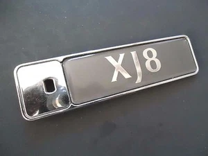 Jaguar Trunk Emblem 1998-2003 Jaguar XJ8 OEM Gray Grey Rear XJ8 Emblem - Picture 1 of 2