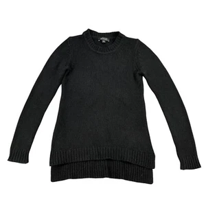 Ann Taylor Pullover 100% Kaschmir schwarz Rundhals Größe XSP - Bild 1 von 3