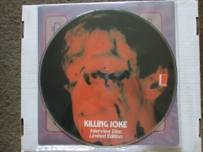 Killing Joke U.K. import numbered picture disc album - Image 1 of 2