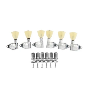 3x3 Locking Tuners 21:1 Tuning Keys for Gibson Les Paul/SG/ES or Acoustic - Picture 1 of 17