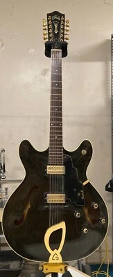 GUILD STARFIRE XII 12-STRING 1966 ELECTRIC GUITAR - EBONY STAIN, GOLD HARDWARE - Image 1 of 4