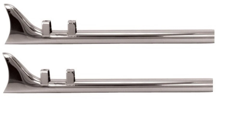 Удлинители глушители V-Factor 97212 хром 33 дюйма Fishtail для 95–16 *БЕЗ ПЕРЕГОРОДОК* - Изображение 1 из 1