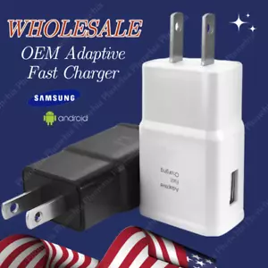 Adaptive Fast Charging USB Wall Charger Block AC Adapter for Samsung Android Lot - Picture 1 of 28