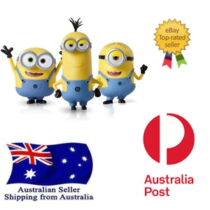 1 x Minions toy Cartoon Despicable Miniones Miniature Figurine Anime Action - Picture 1 of 5