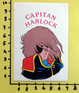 CAPITAN HARLOCK EDIERRE 1979 ADESIVO STICKER VINTAGE NEW ORIGINAL - Imagen 1 de 2
