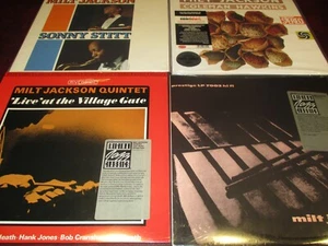MILT JACKSON 2 RARE LIMITED 1980S MARKETING STICKER SERIES + BONUS TITLES LP SET - Picture 1 of 1