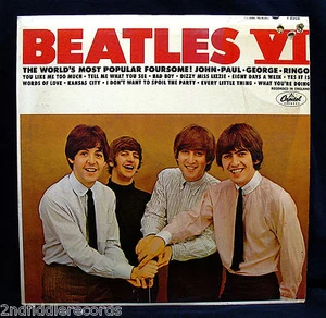 THE BEATLES-BEATLES VI-NM Still In Shrink Album-CAPITOL #T 2358-(Playing Order) - Imagen 1 de 6