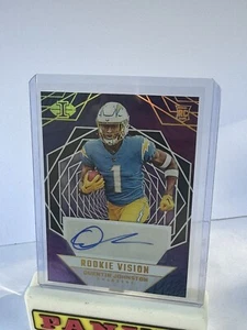 2023 Panini Illusions - Rookie Vision Signatures Black #RVS-QJO Quentin Johnston - Picture 1 of 2